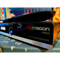 OCTAGON SF8008 4K UHd اوكتاجون اتنين تيونر 